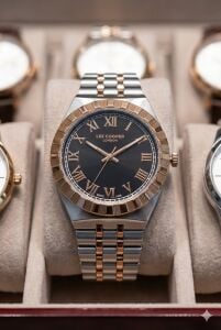 Lee Cooper Roma Rakamlı Erkek Kol Saati | 40 mm Çelik Kasa, Çelik Kordon, 5 ATM