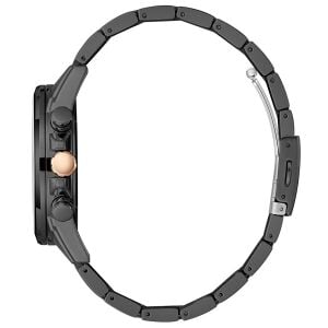 Lee Cooper 42mm Çelik Kasa, Yeşil Kadran,  Çelik Kordon, Spor Erkek Kol Saati