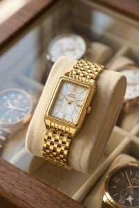 Slazenger Altın Renk Kadın Kol Saati | 22mm Gold Kasa, Çelik Kordon, Mineral Cam, 5ATM