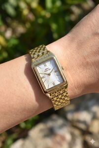 Slazenger Altın Renk Kadın Kol Saati | 22mm Gold Kasa, Çelik Kordon, Mineral Cam, 5ATM