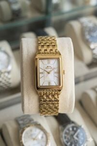 Slazenger Altın Renk Kadın Kol Saati | 22mm Gold Kasa, Çelik Kordon, Mineral Cam, 5ATM