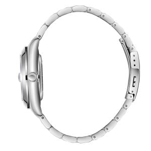 Slazenger 41mm, Rolex Tasarım Erkek Kol Saati | Turuncu Kadran, Gümüş Renk Çelik Kordon, Takvimli Mekanizma,