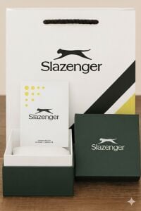 Slazenger Kırmız Renk Spor Erkek Kol Saati | 44mm Siyah Kasa, Kırmızı Silikon Kordon, Multifonksiyon