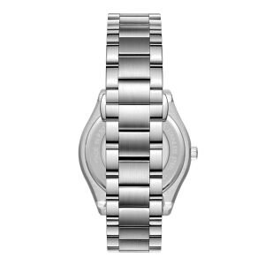 Slazenger 42mm Çelik Kasa Erkek Kol Saati | Gümüş Çelik Kordon, Yeşil Kadran, Takvimli