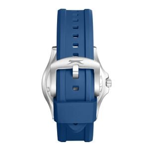 Slazenger Mavi, Spor Erkek Kol Saati 42mm, Mavi Silikon Kordon, Takvimli, 5 ATM