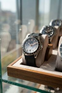 Slazenger 42mm Çelik Kasalı Erkek Kol Saati | Siyah Silikon Kordon, Takvimli, 5 ATM