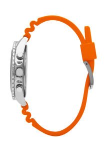Slazenger 44mm Spor Kol Saati | Turuncu Silikon Kordon, Multifonksiyon, 5 ATM