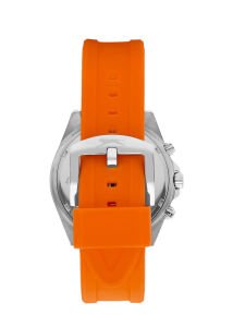 Slazenger 44mm Spor Kol Saati | Turuncu Silikon Kordon, Multifonksiyon, 5 ATM