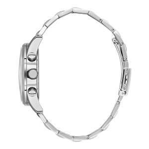 Slazenger 42mm Silver Rose Gold Erkek Kol Saati | Çelik Kordon, Multifonksiyon, 10ATM