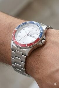 Slazenger Rolex Tasarım Erkek Kol Saati | 42mm, Çelik Kordon, Takvimli, 10 ATM