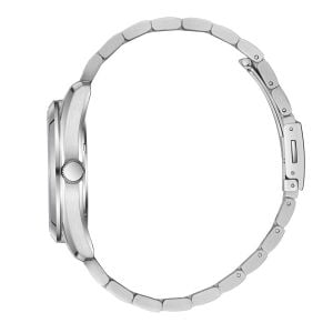 Slazenger 41,5mm Kasa, Özel Renk Kadran Erkek Kol Saati | Gümüş Renk Çelik Kordon, Takvimli, 10 ATM