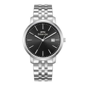 Slazenger 41mm Klasik Erkek Kol Saati | Gümüş Renk Çelik Kordon, Takvimli, 10ATM
