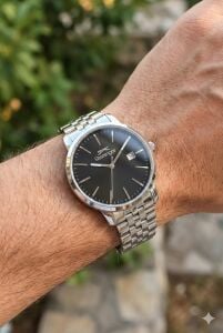 Slazenger 41mm Klasik Erkek Kol Saati | Gümüş Renk Çelik Kordon, Takvimli, 10ATM