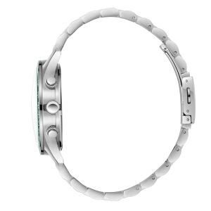 Slazenger Dual Time, Lüks Tasarım Erkek Kol Saati | 42mm, Çelik Kordon, Mineral Cam, 10ATM