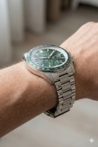 Slazenger Dual Time, Lüks Tasarım Erkek Kol Saati | 42mm, Çelik Kordon, Mineral Cam, 10ATM