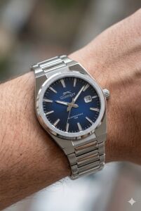 Slazenger Lacivert Kadran Erkek Kol Saati | 41mm Tsuyosa Tasarım, Çelik Kordon, 10 ATM