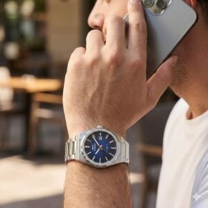 Slazenger Lacivert Kadran Erkek Kol Saati | 41mm Tsuyosa Tasarım, Çelik Kordon, 10 ATM