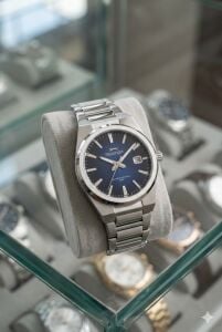 Slazenger Lacivert Kadran Erkek Kol Saati | 41mm Tsuyosa Tasarım, Çelik Kordon, 10 ATM