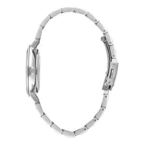 Lee Cooper Pembe Kadranlı Kadın Kol Saati | 34mm, Çelik Kordonlu - Bileklik Hediyeli