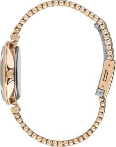 Lee Cooper Zarif ve Şık Rose Gold Kadın Kol Saati | 33mm Çelik Kasa ve Çelik Kordon