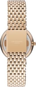 Lee Cooper Zarif ve Şık Rose Gold Kadın Kol Saati | 33mm Çelik Kasa ve Çelik Kordon