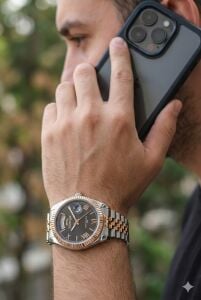 Slazenger Day Date Tasarım Erkek Kol Saati | 41mm, Paslanmaz Çelik Kordonlu, 10ATM