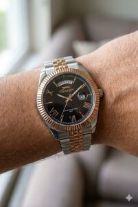 Slazenger Day Date Tasarım Erkek Kol Saati | 41mm, Paslanmaz Çelik Kordonlu, 10ATM