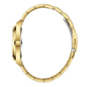 Slazenger Altın Renk Erkek Kol Saati | 41mm, Paslanmaz Çelik, Takvimli, 10ATM