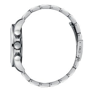 Slazenger Erkek Kol Saati | 44mm, Siyah Kadran, Multifonksiyon, Paslanmaz Çelik, 10ATM