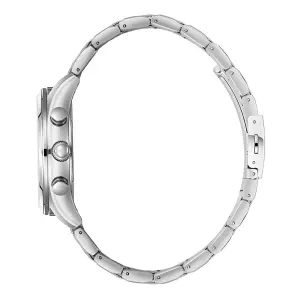 Slazenger Rose Gold Detaylı Erkek Kol Saati | 42mm, Siyah Kadran, Paslanmaz Çelik, 10ATM