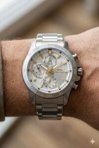 Slazenger Modern Tasarım Erkek Kol Saati | 44mm, Paslanmaz Çelik, Multifonksiyon, 10 ATM