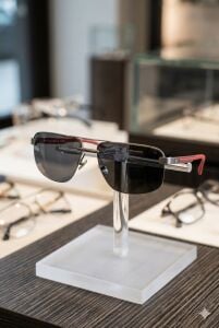 Quantum Erkek Güneş Gözlüğü | 62mm, Çelik Çerçeve, Polarize Cam