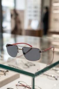 Quantum Erkek Güneş Gözlüğü | 62mm, Çelik Çerçeve, Polarize Cam