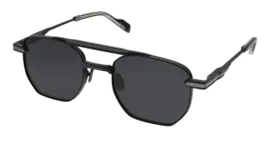 Quantum Siyah Erkek Güneş Gözlüğü | 52mm, Çelik Çerçeve, Polarize Cam