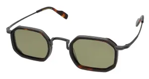 Quantum Unisex Füme Havana Polarize Güneş Gözlüğü 48 mm