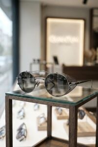 Quantum Unisex Çelik Çerçeve, Polarize Güneş Gözlüğü 46 mm