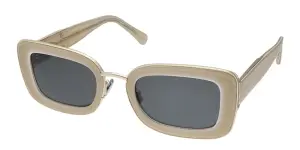 Quantum Krem Polarize Kadın Güneş Gözlüğü 51 mm