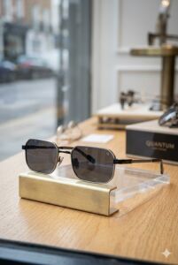 Quantum Gri Polarize Erkek Güneş Gözlüğü 54 mm