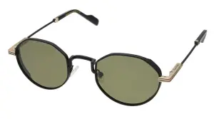 Quantum Siyah Yeşil Polarize Unisex Güneş Gözlüğü 50mm