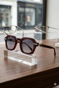 Quantum Kırmızı Polarize Unisex Güneş Gözlüğü 47 mm