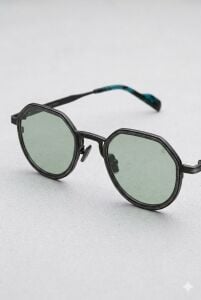 Quantum Siyah Yeşil Polarize Unisex Güneş Gözlüğü 48 mm