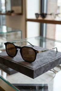 Quantum Siyah Kahverengi Polarize Unisex Güneş Gözlüğü 49 mm