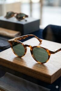 Quantum Havana Yeşil Polarize Unisex Güneş Gözlüğü 45 mm