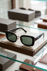 Quantum Siyah Yeşil Polarize Kadın Güneş Gözlüğü 51 mm