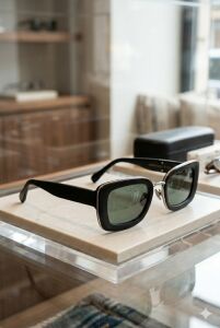 Quantum Siyah Yeşil Polarize Kadın Güneş Gözlüğü 51 mm