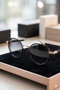 Quantum Siyah Gri Cam Unisex Güneş Gözlüğü 50 mm