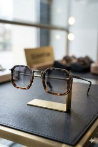 Quantum Kahverengi Polarize Unisex Güneş Gözlüğü 48 mm