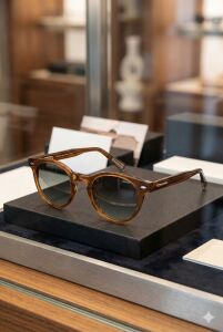 Quantum Kahverengi Füme Polarize Unisex Güneş Gözlüğü 48 mm