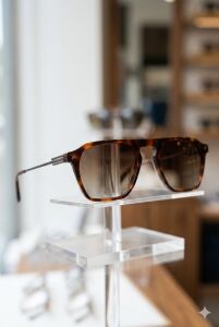 Quantum Havana Kahverengi Polarize Unisex Güneş Gözlüğü 51 mm