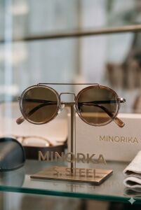 Quantum Kahverengi Polarize Erkek Güneş Gözlüğü 49 mm